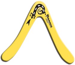 HOT Sports + Toys Boomerang Pegasus gelb 25 cm Polypropylen