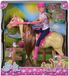 Steffi Love Puppe mit Pferd - Reitspielzeug Set für Kinder