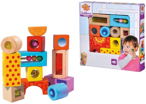 Eichhorn blocs de construction avec son - jouet en bois pour enfants-3