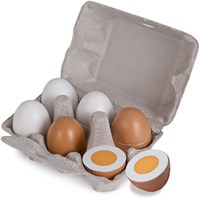 Eichhorn œufs en bois dans une boîte - accessoire cuisine jouet-2