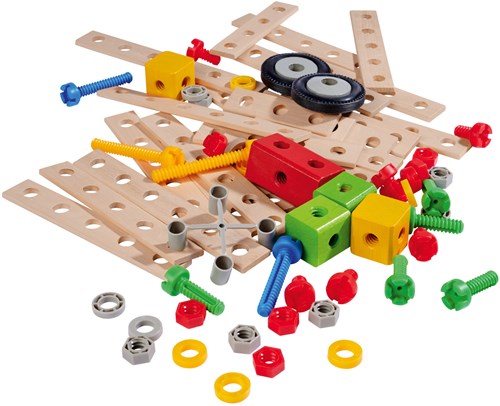 Eichhorn jouet de construction set d'extension Constructor 75 pièces bois-2