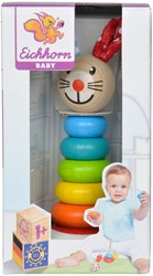 Eichhorn Baby Stapelspel Dier, 7dlg.
