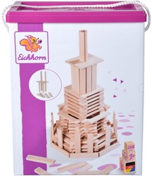 Eichhorn Houten Bouwplankjes, 200dlg.