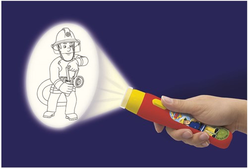 Simba Feuerwehrmann Sam Projektor Spielzeug Licht mit Figuren-3
