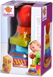 Eichhorn Houten Stapelspel, 8dlg.