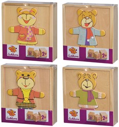Eichhorn Houten Puzzel Beer, 20st.