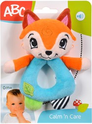 Forest Friends jouet d'éveil en peluche renard ou cerf multicolore doux