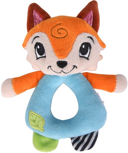 Forest Friends Greifspielzeug Baby Stofftier Fuchs oder Reh Plüsch bunt-3