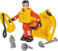 Simba Feuerwehrmann Sam Jetski Spielzeug mit Figur und Zubehör-3