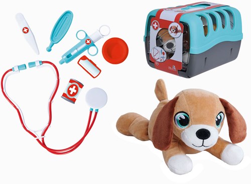 Simba Tierarzt Spielset mit Plüschhund - Spielzeugset für Kinder-2