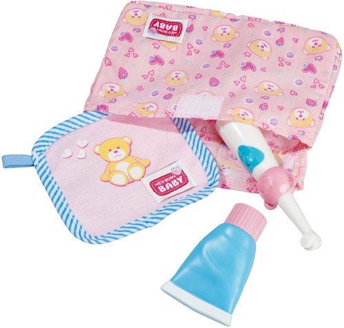 New Born Baby Bad accessoires, 4dlg.-3