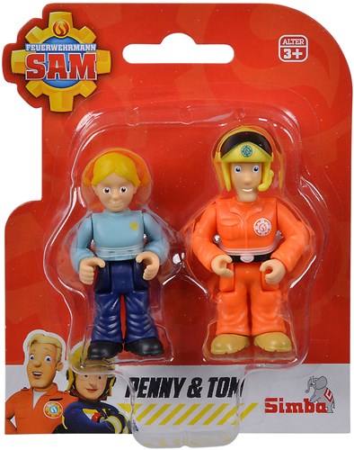 Simba Feuerwehrmann Sam Spielfiguren Doppelset - Actionfiguren Spielzeug-3