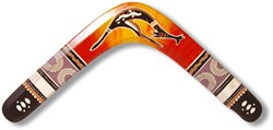 Boomerang Fan boomerang en bois Falcon gaucher multicolore 38cm 25m