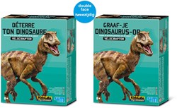 4M Graaf Je Dino Op - Velociraptor - FR + NL Versie