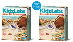 4M KidzLabs Kristallmine Ausgrabungsset Lernspielzeug - Kristalle