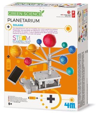 4M kit planétarium système solaire - jouet éducatif avec moteur-2