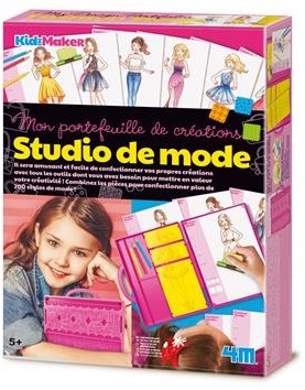 4M Fashion Studio Mode Design Set für Kinder - Kreatives Bastelset-2