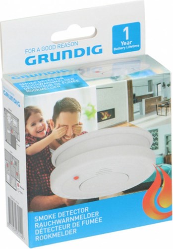 Grundig rookmelder optisch 10cm 1 jaar-3