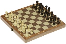 Goki 56921 Echiquier (plateau entier) Jeu d'échecs de voyage