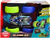 Dickie RC Stuntauto Cyber Flip mit LED und Fernbedienung 22 cm