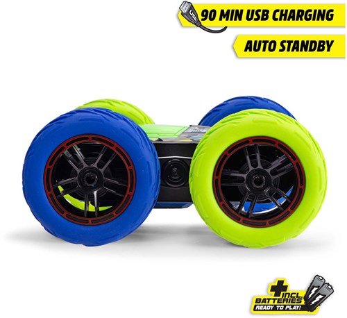 Dickie RC Stuntauto Cyber Flip mit LED und Fernbedienung 22 cm-3