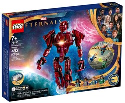 LEGO Marvel set de construction Super Heroes Dans l’Ombre d’Arishem - 76155