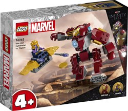 LEGO Marvel Iron Man Hulkbuster Actionfigur vs Thanos Bauset