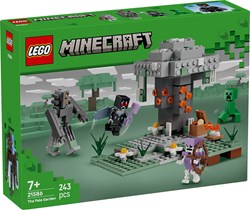 LEGO Minecraft set de construction Jardin Pâle avec figurines et accessoires
