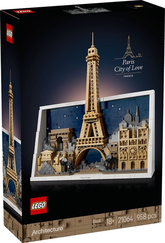 LEGO Architecture set de construction Paris ville de l'amour - jouet architecture