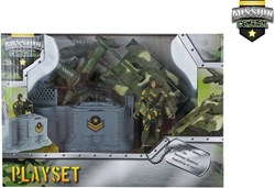 Mission Control speelset met tank 18,5cm 4dlg