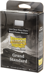 Asmodee Kartenhüllen für Brettspiele Grand Standard 88x126mm - Dragon Shield