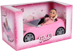 Fleur Puppe Cabrio Deluxe - Spielzeugauto Puppen Spielset