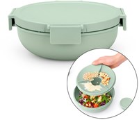 Brabantia Salatschüssel Make & Take 1,3L Jade Grün - Lunchbox