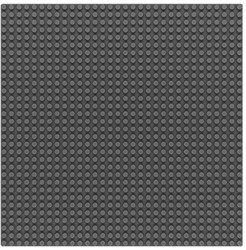 Sluban Sluban-Grundplatte 25,6x25,6 grau 80833D