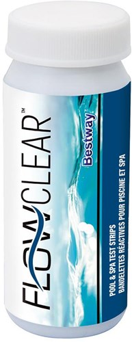 Bestway bandelettes test qualité eau piscine 50 pcs pH chlore alcalinité