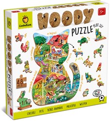 Puzzle en bois LUDATTICA - Animaux de compagnie