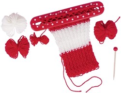 Goki cadre à tricoter kit créatif en bois pour enfants et adultes