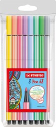 STABILO Pen 68 8er Filzstift Medium Mehrfarbig 8 Stück(e)