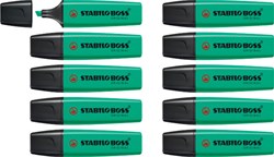 Stabilo 10 Marqueur d'accent Stabilo turquoise 70/51