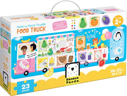 Banana Panda Faites correspondre le puzzle Food Truck