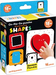 Banana Panda On-the-Go Puzzle Formen entdecken 18m+