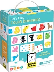 Banana Panda Let's play color dominoes 2+