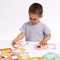 Banana Panda Puzzle Trouve les mêmes animaux de la ferme 2+-3