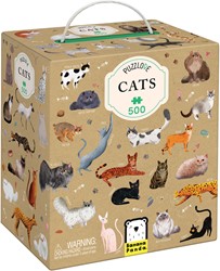 Banana Panda Puzzle Liebe für Katzen - 500 Teile