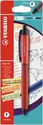Stabilo 10 Stabilo Palette roller rouge