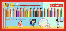 Stabilo 18 Stabilo woody 3 in 1 potlood 880/18-4