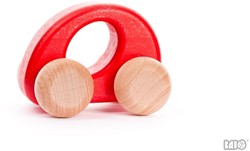 Auto Holzauto Spielzeugauto Modell Ellipse - rot