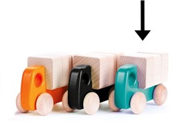 Bajo Truck with Blocks- Ciezarówka z Klockami