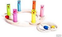 Bajo jeu éducatif hoopla - set de jeu coloré pour enfants