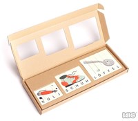 Bajo puzzle de construction en bois mots allemands - jouet éducatif 15 pièces-2